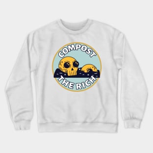 Compost the Rich Skull Crewneck Sweatshirt